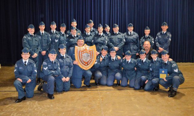 5 Cyclone Air Cadets take first in drill competition