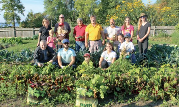 Fall gleaning at Upper Canada Village