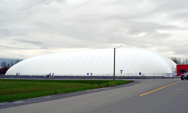 Sports Dome blows up real good