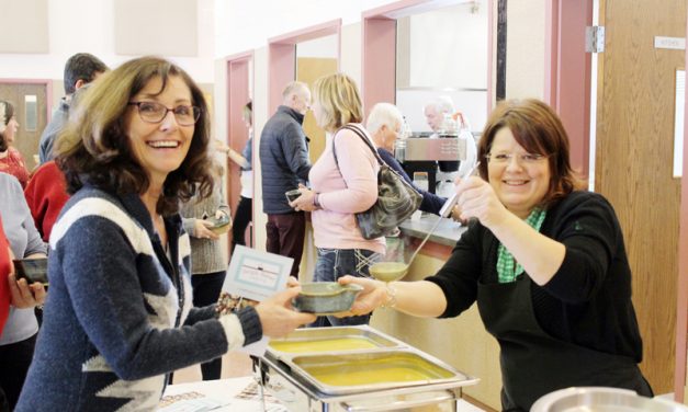 Empty Bowls, full plates