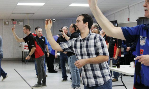 Winchester Legion hosts dart tournament