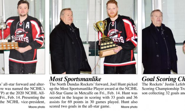 Rockets pick up awards at NCJHL All-Star Game