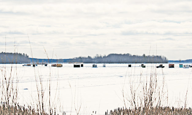 Winter Anglers on Hoople’s Creek