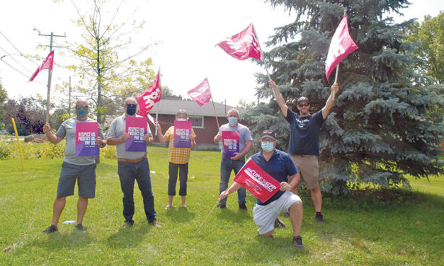 CUPE hold rally at WDMH