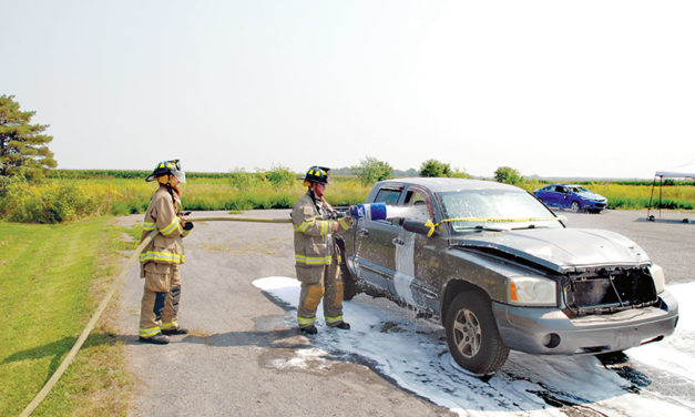 Firefighter for a day in South Dundas