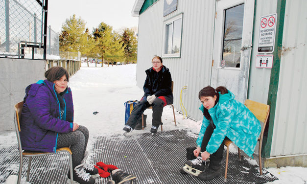 Fresh air, good ice and family