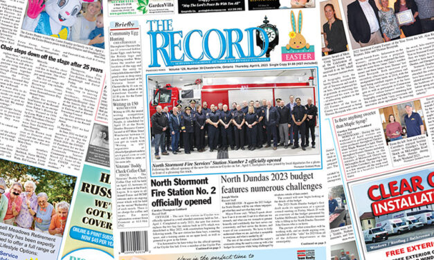 Keep Local Journalism In our Area – See The Record’s April 6, 2023 Edition Here!