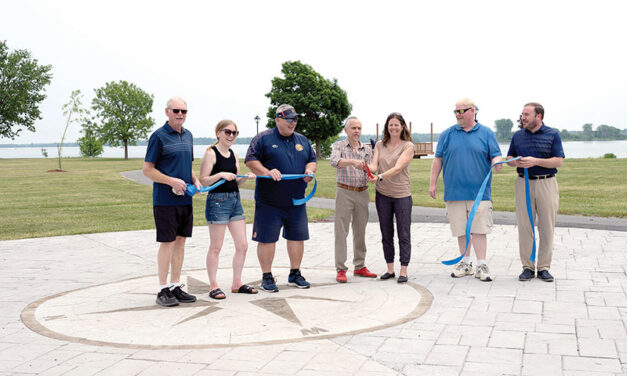 Ribbon cutting celebrates improvements to Morrisburg waterfront