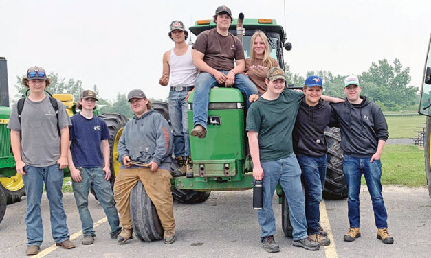 Drive your tractor to school