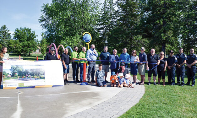 Yahoo Park splash pad inauguration