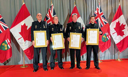 Four UCPR Paramedics receive Ontario Honours