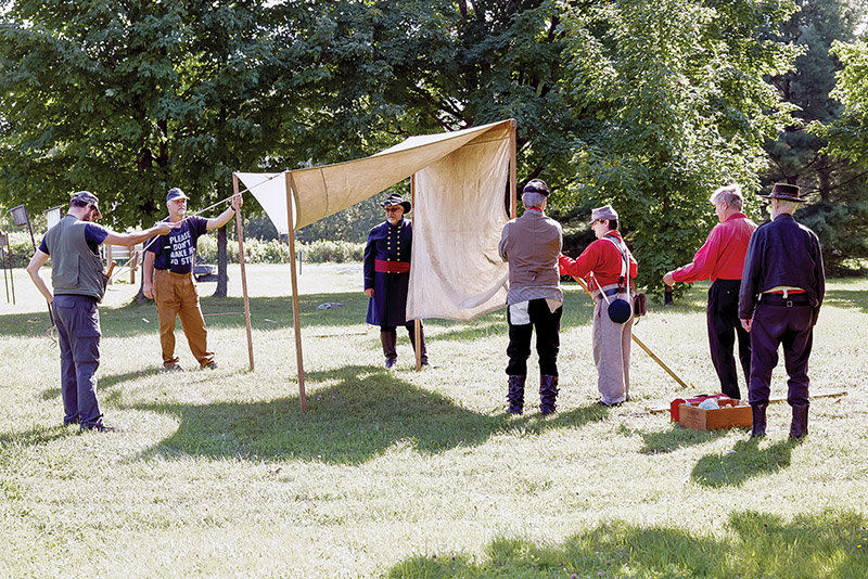 Seventh Annual Civil War Reenactment takes place at Lost Villages Museum