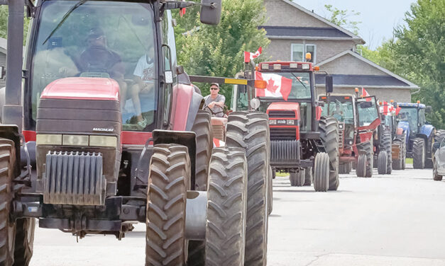 Tractor Parade brings a smile to many faces, including the organizer’s