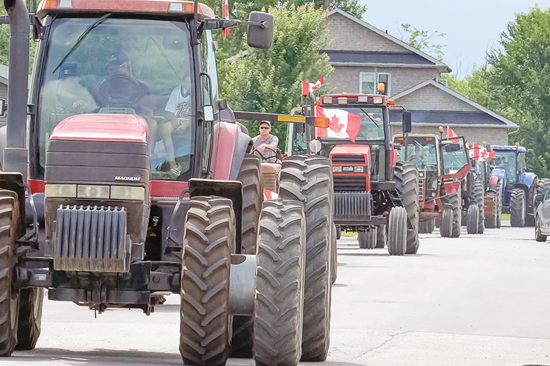 Tractor Parade brings a smile to many faces, including the organizer’s