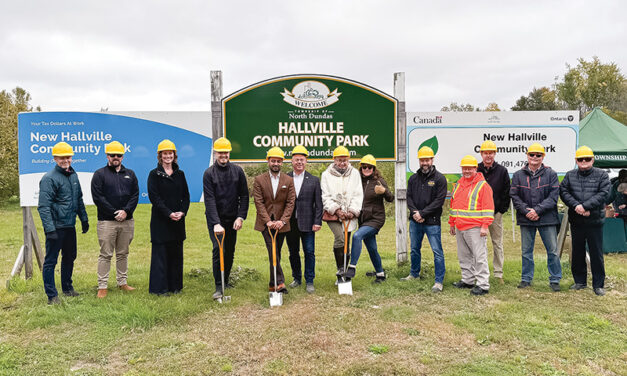 Township of North Dundas breaks ground on Hallville Community Park