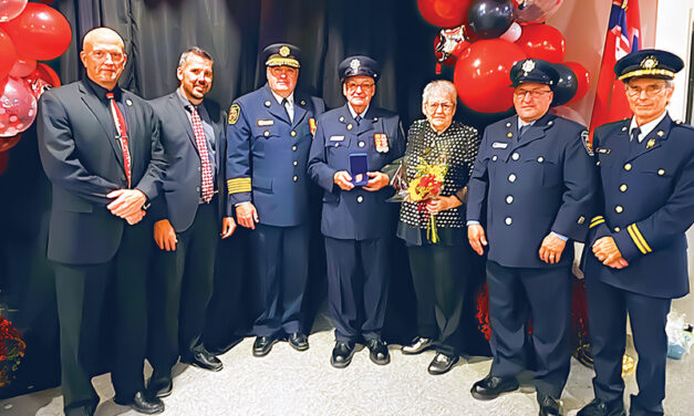 Russell Township firefighters recognized for their contributions and dedication