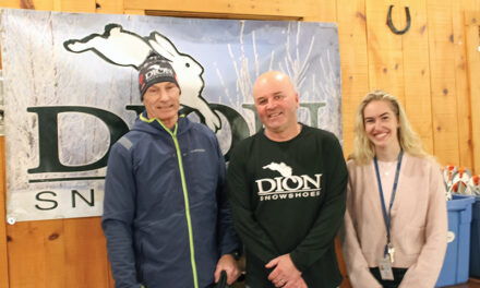 First race of 2025 Dion Canadian Snowshoes Series held at UCV